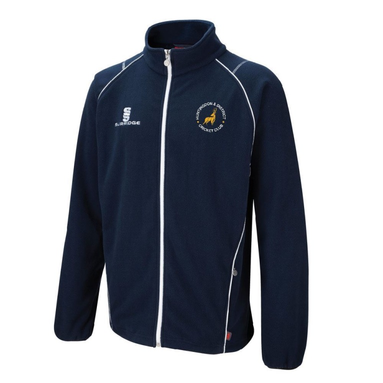 Huntingdon & District CC - Full Zip Fleece Jacket