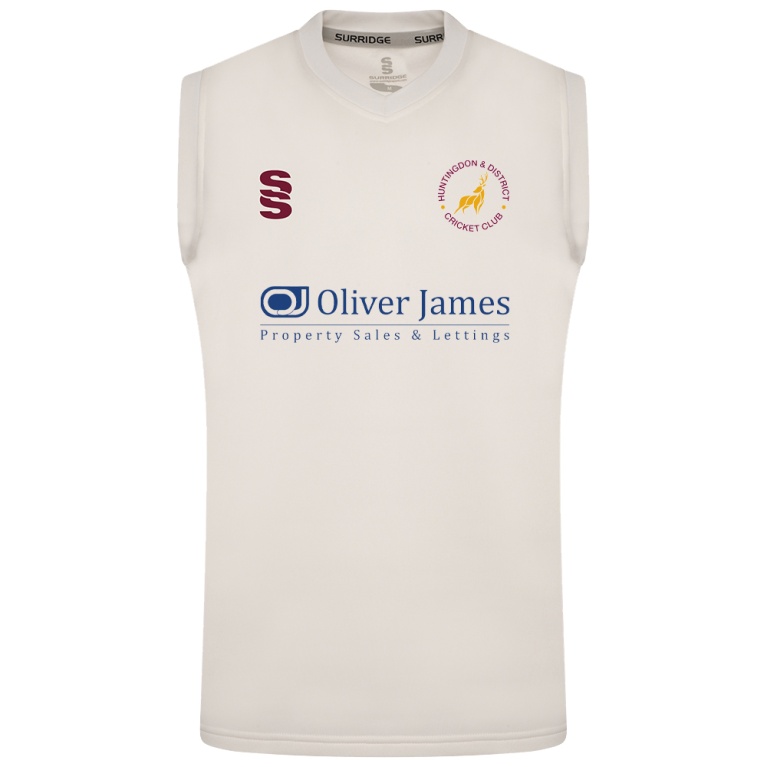 Huntingdon & District CC - Blast Sleeveless Cricket Sweater